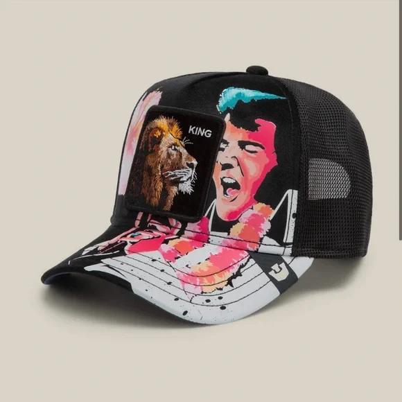 Goorin Bros. "Uh Huh King" Trucker Hat.
Elvis. NWT SOLD OUT! - Picture 6 of 14